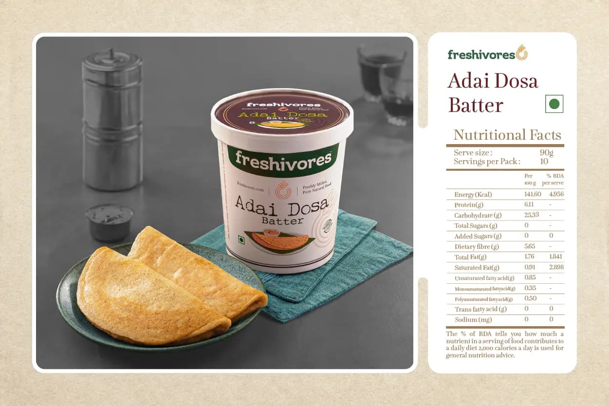 Adai Dosa Batter